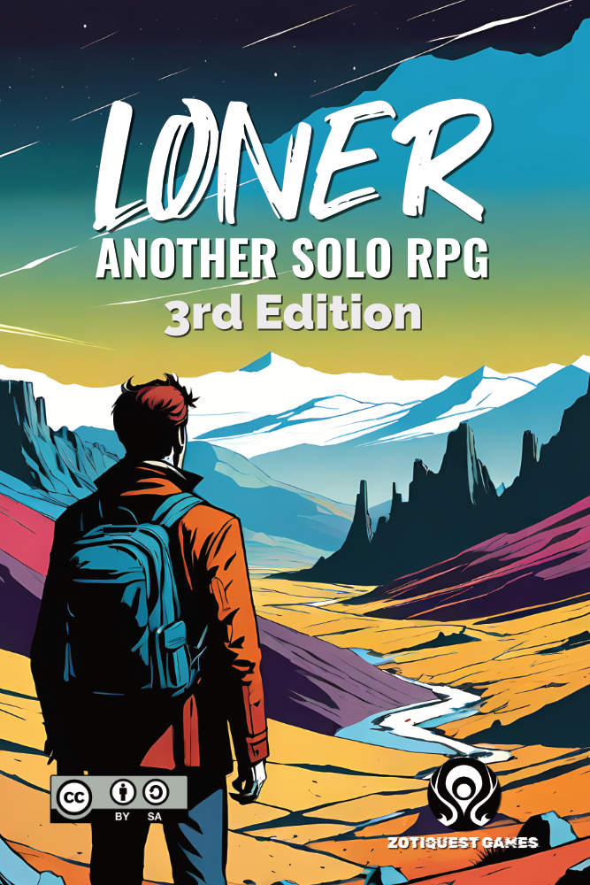 Loner Core Rules cover